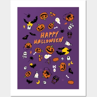 Happy Halloween Posters and Art